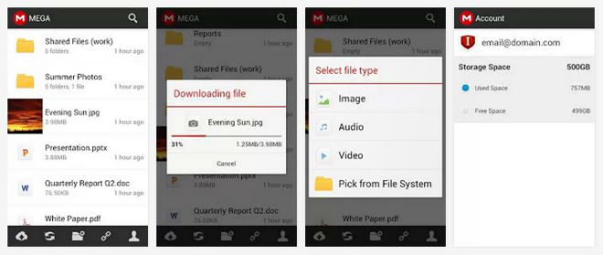 MEGA Android App