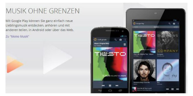 Google Play Music All Access kommt nach Europa