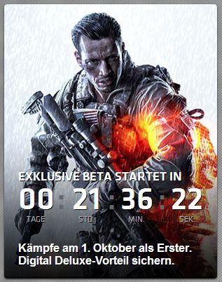 Battlefield 4 Countdown