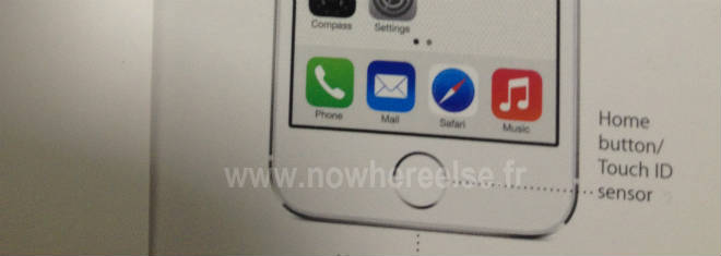 iPhone 5s mit Fingerabdrucksensor