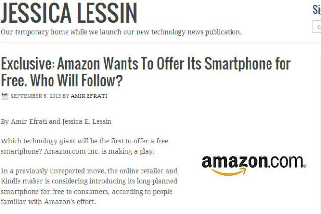 Jessica Lessin über das Amazon Smartphone