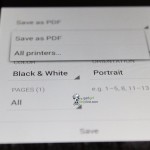 Android als PDF speichern