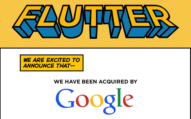 Flutter von Google übernommen Flutter von Google übernommen