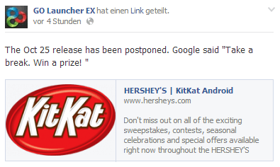 Go LauncherEX - Android Kitkat