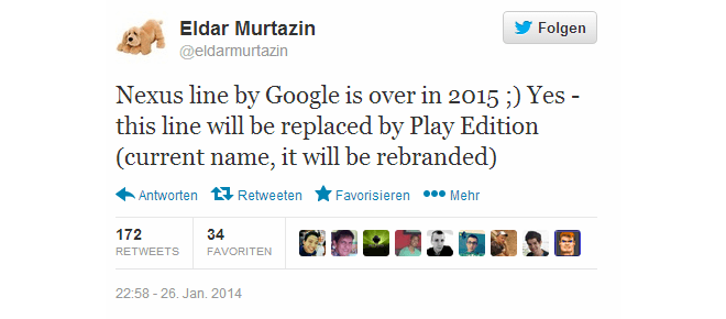 Google Nexus - Das Ende