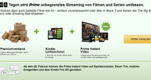 Amazon Videoservice Prime