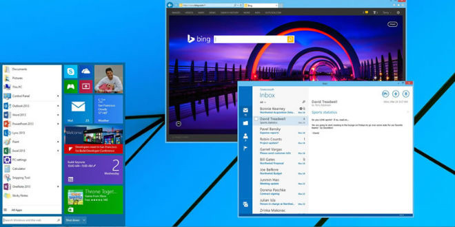 Windows Blue Update mit neuem Startmenü