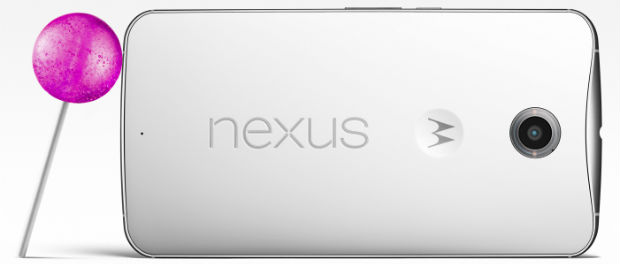 Google Nexus 6 mit Android Lollipop