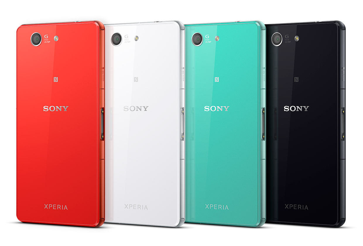 Sony Xperia Z3 Compact - Ansicht der Rückseite