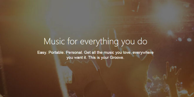 Xbox Music wird zu Groove